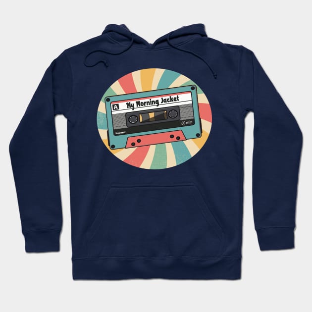 my morning jacket retro Hoodie by Saha Paloma Ilustra